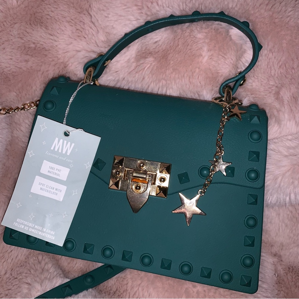 Most Wanted Rubber Crossbody Purse